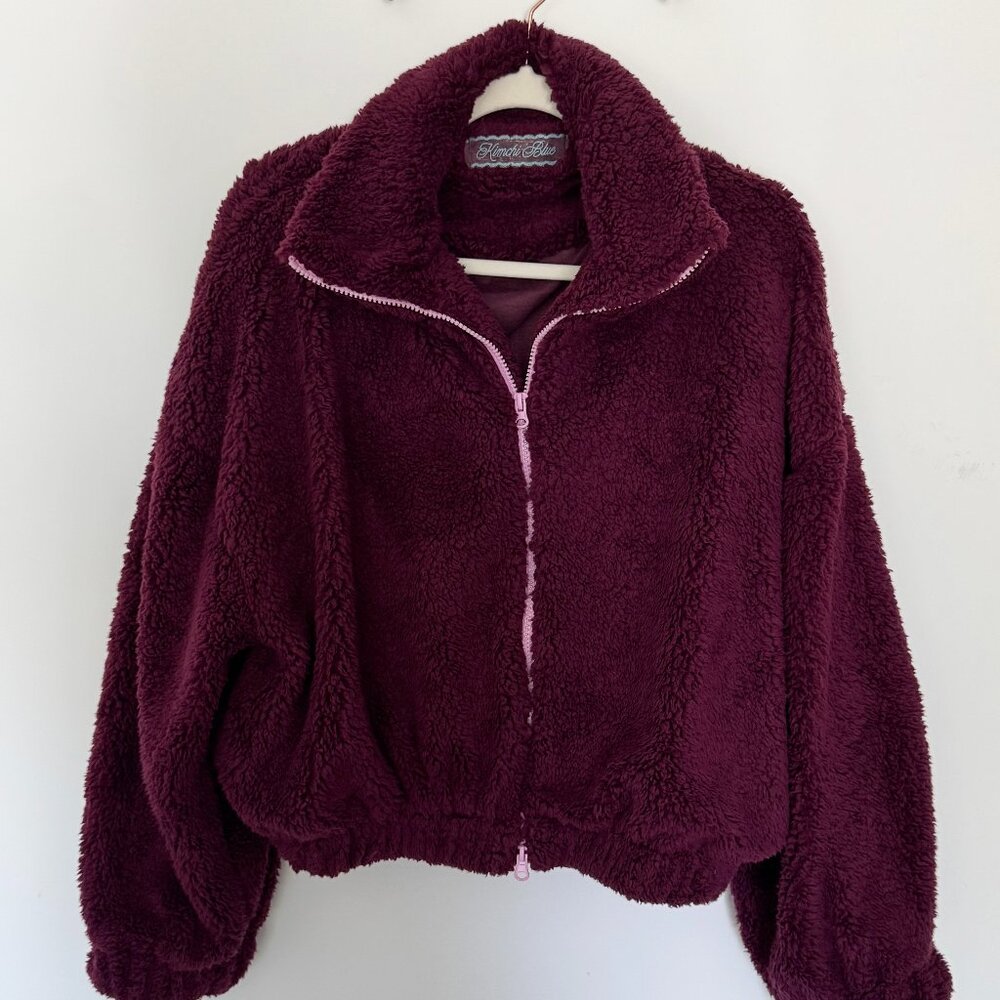 NWOT Kimchi Blue Fleece/Teddy Jacket